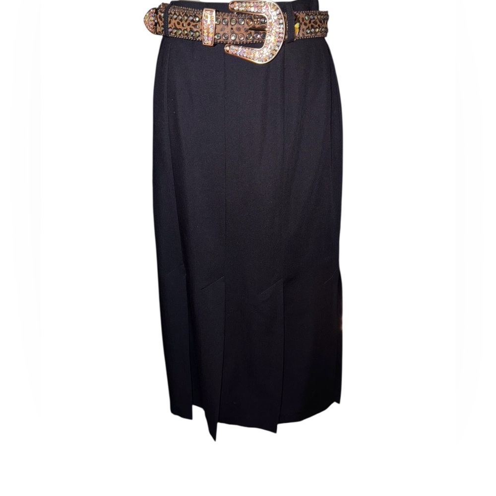 Choice By Steil Mann Elegant Black Skirt - Picture 4 of 9